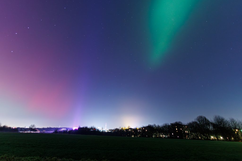 Polarlicht über Dortmund am 19.1.2026